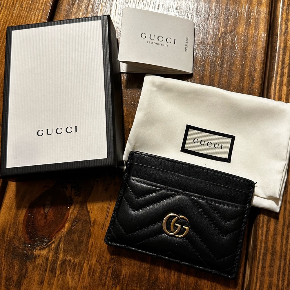Gucci GG Marmont Card/ID Holder